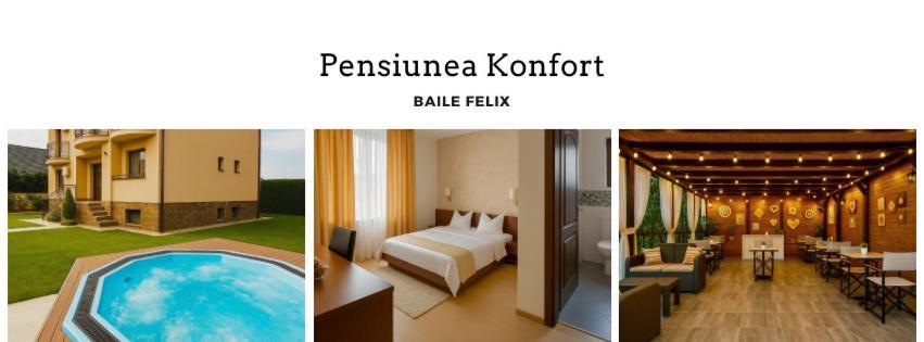Pensiunea Konfort Baile Felix Luaran gambar